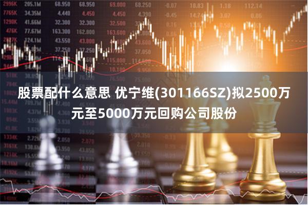 股票配什么意思 优宁维(301166SZ)拟2500万元至5000万元回购公司股份